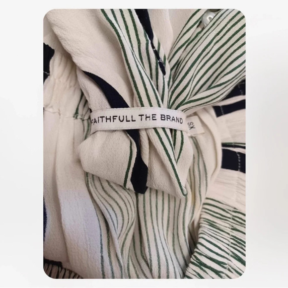 Faithful The Brand Revolve Off  The Shoulder Mini Dress Size XS - Picture 13 of 16